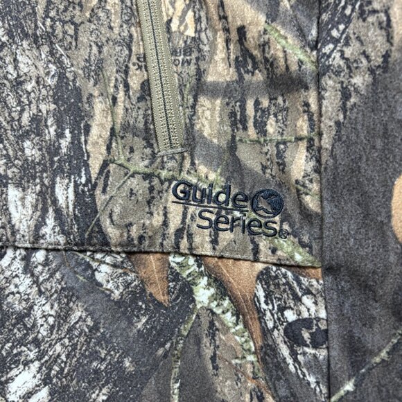 Gander Mountain Jacket Mens XXL Guide Series Mossy Oak Camo Pullover Hunting - Picture 6 of 13